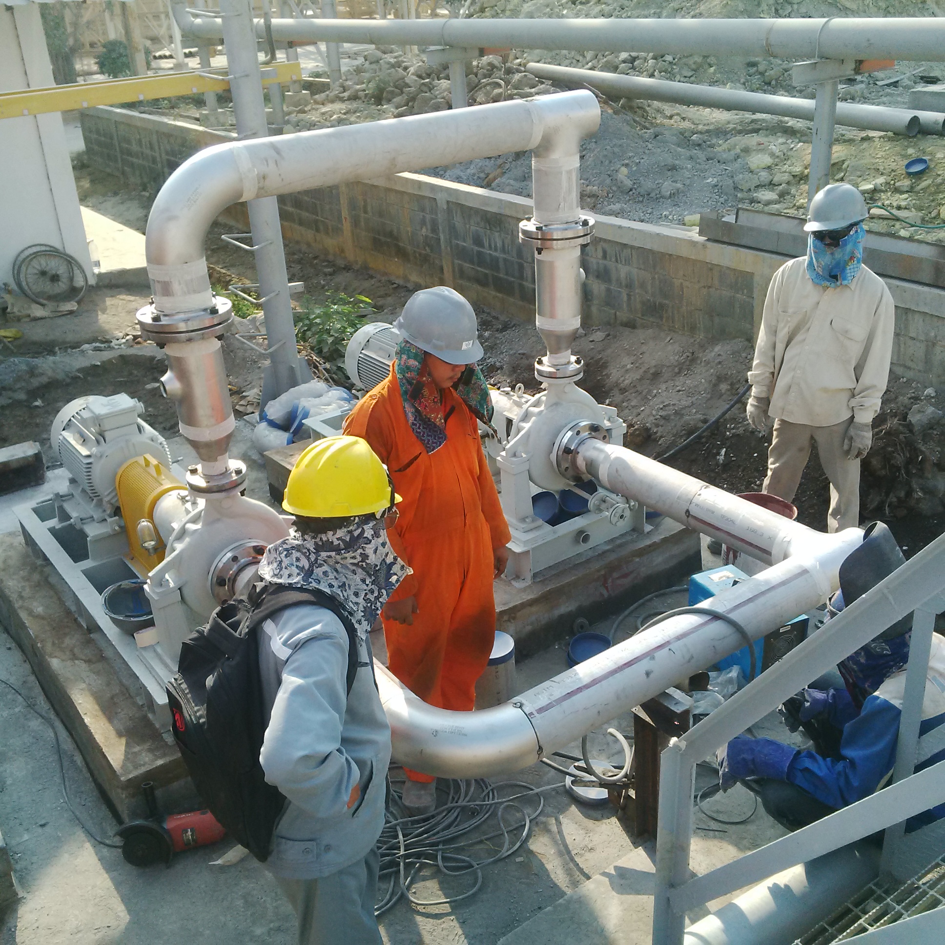 Foto Pekerjaan Piping